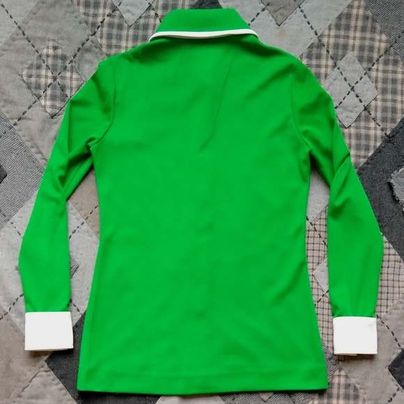 Vintage Button-Up Stewardess Top - Picture 2 of 4